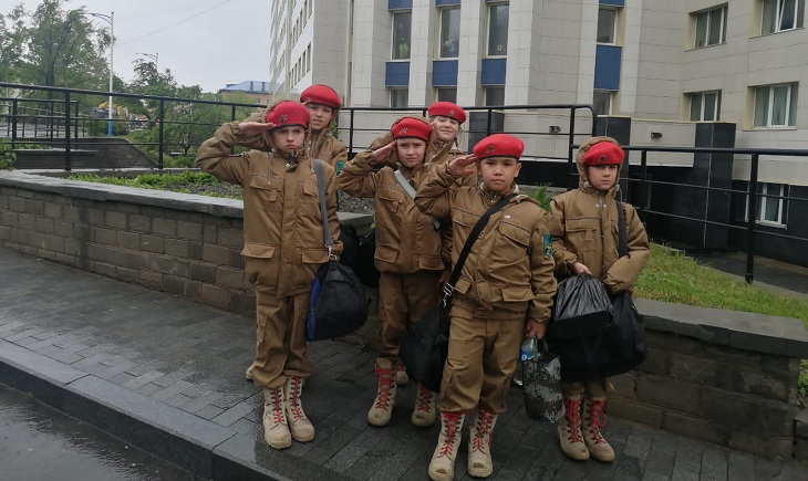Первый ЮнАрмейский Слет для самых маленьких «орлят» прошел во Владивостоке
