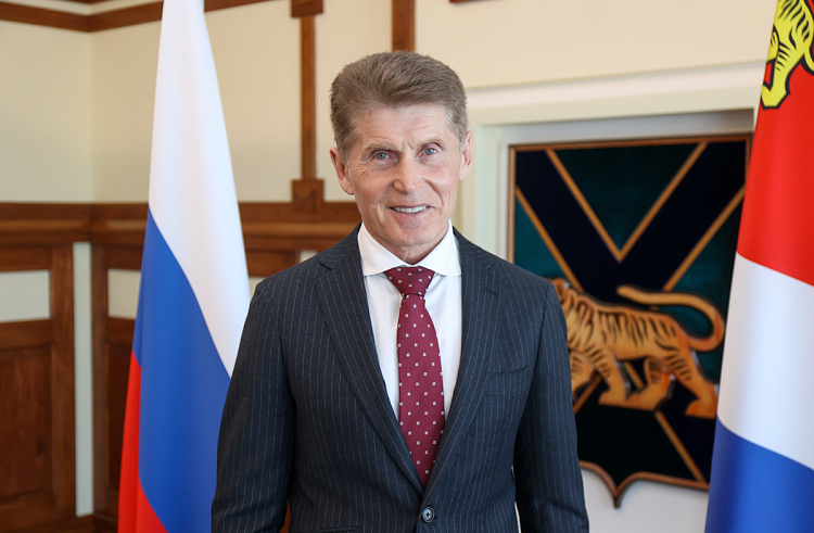 Поздравление Губернатора Приморского края Олега Кожемяко с Днём российского студенчества.